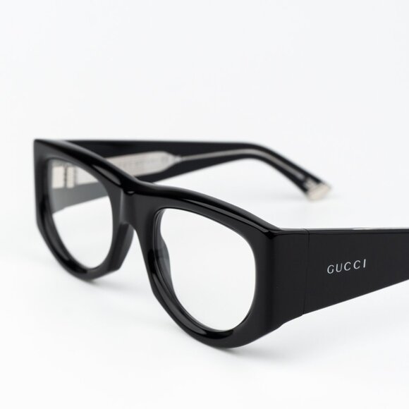 Gucci Women Sunglasses Black Transparent Rectangular GG1917S 002 BRAND NEW - Picture 3 of 9